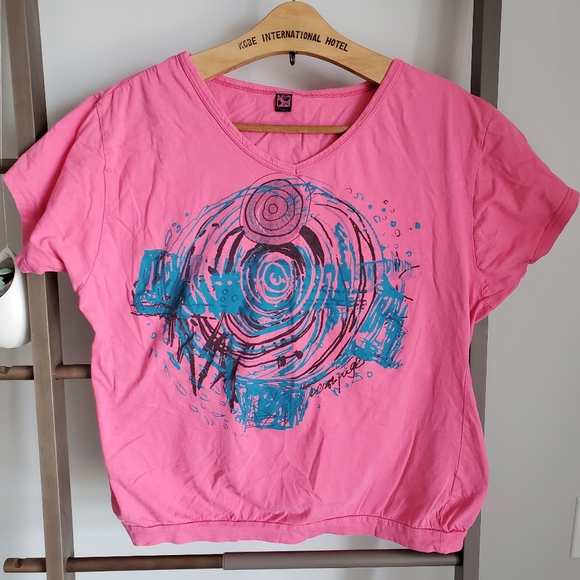 Loud and Hot Pink Tee Shirt - Picture 3 of 8